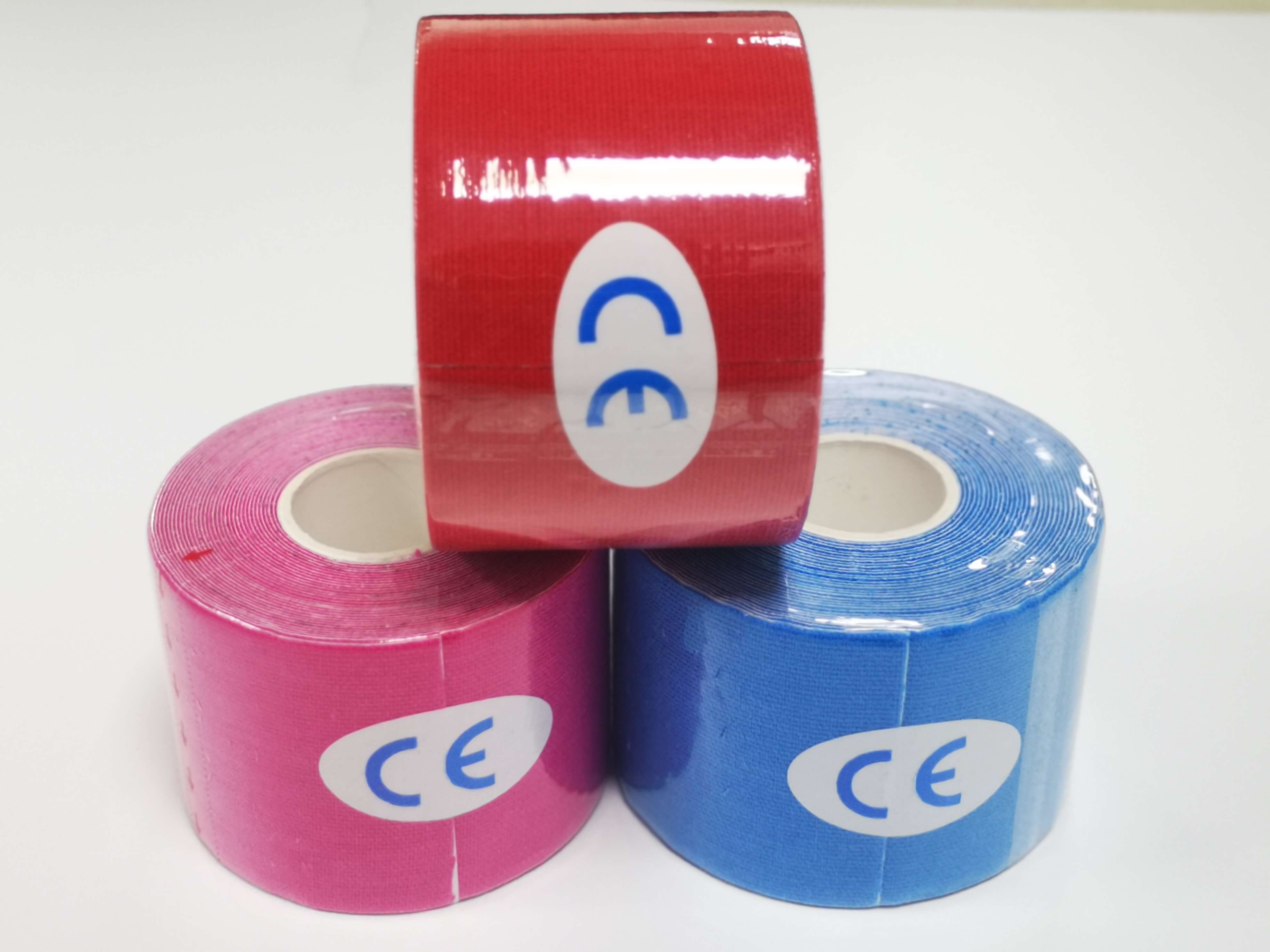 5 cm x 5 m farbiges Kinesiologie-Tape aus Baumwolle für die Schulter