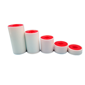 Zinkoxid-Heftpflaster mit Kunststoffabdeckung und Spulenpaket